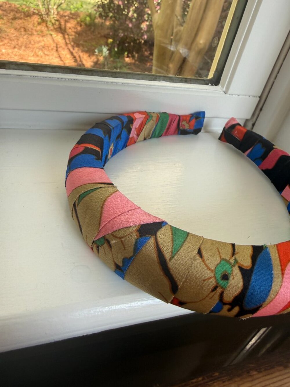 NWT  Anthropologie 70s Puffy Headband - Picture 2 of 6